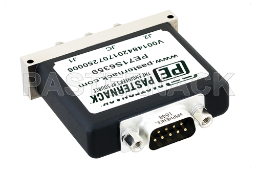 SPDT Electromechanical Relay Latching Switch, Terminated, DC to 18 GHz, up to 90W, 28V, SMA