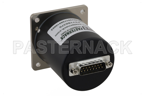 SP4T Electromechanical Relay Normally Open Switch, Terminated, DC to 26.5 GHz, up to 90W, 12V, SMA