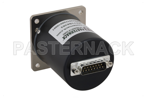 SP6T Electromechanical Relay Normally Open Switch, Terminated, DC to 26.5 GHz, up to 90W, 28V, SMA