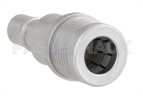 9 dB Fixed Attenuator, QMA Male to QMA Female Brass Tri-Metal Body Rated to 1 Watt Up to 6 GHz