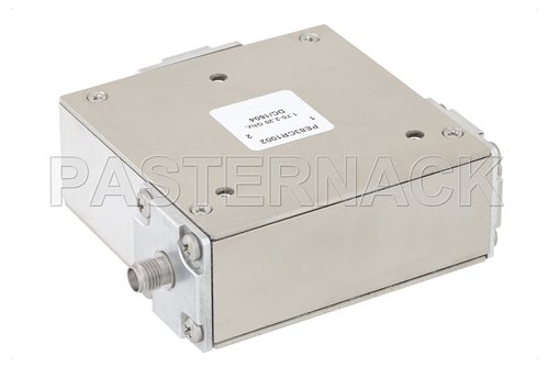 High Power Circulator With 20 dB Isolation From 1.7 GHz to 2.2 GHz, 50 Watts And SMA Female