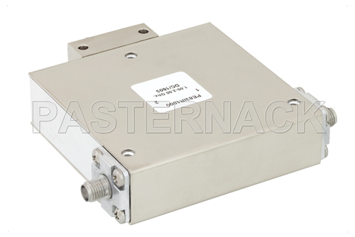 High Power Isolator With 18 dB Isolation From 1 GHz to 2 GHz, 50 Watts And SMA Female