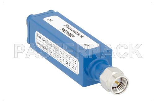 50 Ohm SMA High Power Noise Source With A Noise Output ENR Of 33 dB From 8 GHz to 12 GHz