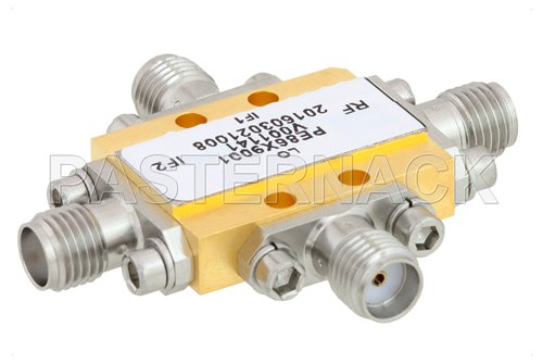 IQ Mixer Operating From 6 GHz to 10 GHz With an IF Range From DC to 3.5 GHz And LO Power of +19 dBm, Field Replaceable SMA