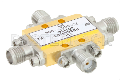 IQ Mixer Operating From 11 GHz to 16 GHz With an IF Range From DC to 3.5 GHz And LO Power of +19 dBm, Field Replaceable SMA