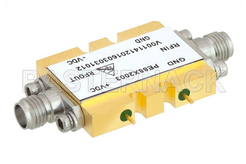 2x Frequency Multiplier Module, 8 GHz to 21 GHz Output Frequency, +10 dBm Output Power, Field Replaceable SMA