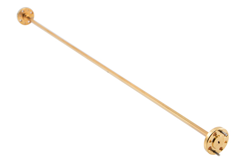 WR-8 Straight Waveguide Section 12 Inch Length, UG-387/U-Mod Round Cover Flange from 90 GHz to 140 GHz