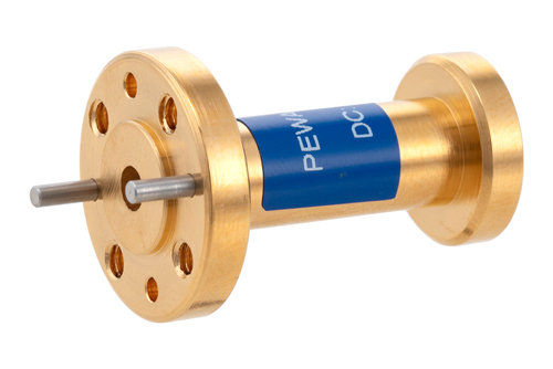 WR-12 Waveguide Wide Angle Scalar Feed Horn Antenna Operating from 72 GHz to 82 GHz with a Nominal 10 dBi Gain with UG-385/U Round Cover Fla