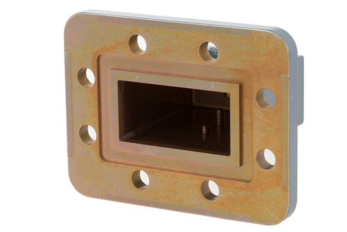 WR-159 CPR-159G Grooved Flange to SMA Female Waveguide to Coax Adapter Operating from 4.9 GHz to 7.05 GHz
