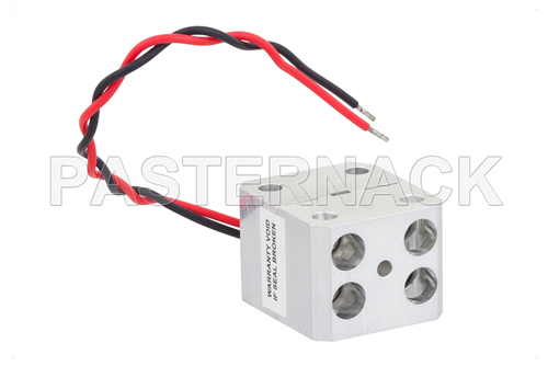 Waveguide Gunn Oscillator, Center Frequency 35 GHz, Tuning Range 3 GHz, Phase Noise -95 dBc/Hz, Band, WR-28 With UG-599/U