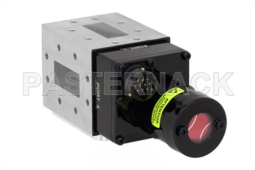 WR-137 Waveguide Electromechanical Relay SPDT Latching TTL Switch, C Band 8.2 GHz Max Frequency, 12,000 Watts, CPR-137F Flange