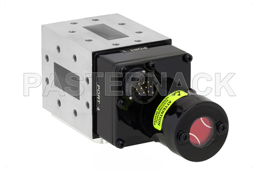 WR-137 Waveguide Electromechanical Relay SPDT Latching TTL Switch, C Band 8.2 GHz Max Frequency, 12,000 Watts, CPR-137F Flange