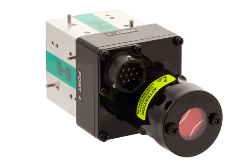 WRD-650 Double Ridge Waveguide SPDT/DPDT Latching Relay Switch, 6.5 GHz to 18 GHz Frequency Band, 8,500 Watts, UG Cover, 28V, TTL