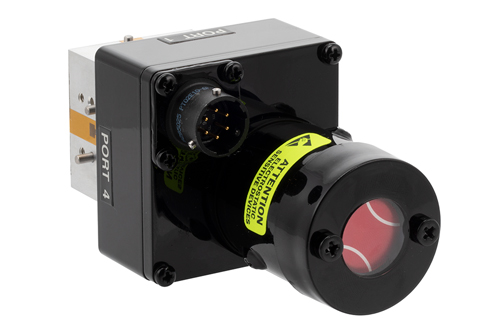 WRD-180 Double Ridge Waveguide SPDT/DPDT Latching Relay Switch, 18 GHz to 40 GHz Frequency Band, 2,000 Watts, UG Cover, 28V, Self Cut Off