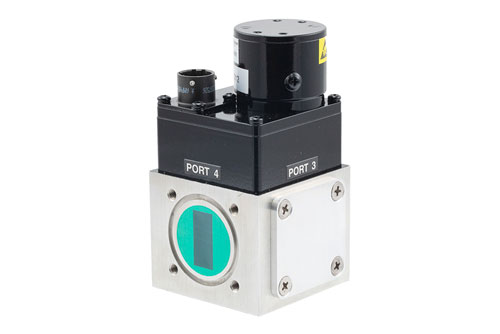 WR90 SPDT/DPDT Failsafe Waveguide Electromechanical Relay Switch, 8.2 GHz to 12.4 GHz, 5 kW, O-Ring Groove, 28V