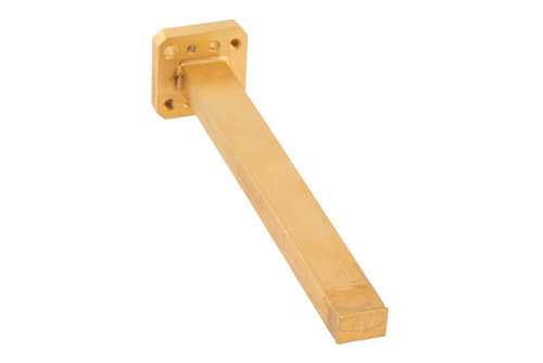 0.5 Watts Low Power WRD-180 Waveguide Load 18 GHz to 40 GHz, Brass