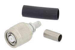 EZ-200-TM-RP - Reverse Polarity TNC Male Connector Crimp/Non-Solder Contact Attachment for LMR-200, PE-C200