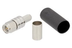 EZ-240-SM-X - SMA Male Connector Crimp/Non-Solder Contact Attachment for LMR-240, PE-C240