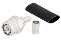 EZ-240-TM-X - TNC Male Connector Crimp/Non-Solder Contact Attachment For LMR-240, PE-C240