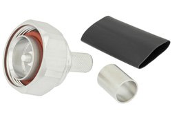 EZ-400-716M-X - 7/16 DIN Male Connector Crimp/Non-Solder Contact Attachment for LMR-400, PE-C400, PE-B400, PE-B405