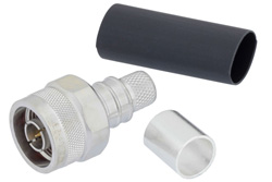 EZ-400-NMH-PL-D - N Male Connector Crimp/Non-Solder Contact Attachment For LMR-400, PE-C400, PE-B400, PE-B405