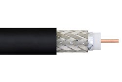 LMR-195-BULK - Low Loss Flexible LMR-195 Outdoor Rated Coax Cable Double Shielded with Black PE Jacket