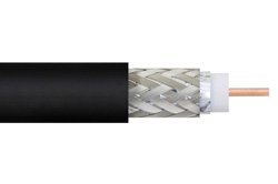 LMR-195 - Low Loss Flexible LMR-195 Outdoor Rated Coax Cable Double Shielded with Black PE Jacket
