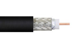 LMR-200 - Low Loss Flexible LMR-200 Outdoor Rated Coax Cable Double Shielded with Black PE Jacket