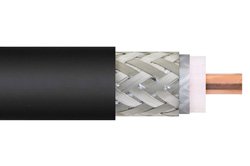 LMR-400-DB - Low Loss Flexible LMR-400-DB Outdoor/Watertight Rated Coax Cable Double Shielded with Black PE Jacket