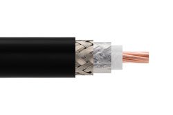 LMR-500-UF-BULK - Low Loss Flexible LMR-500-UF Outdoor Rated Coax Cable Double Shielded with Black TPE Jacket Ultra Flex