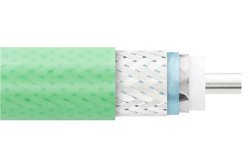 PE-P300LL - Low Loss Flexible PE-P300LL Coax Cable Triple Shielded with Green FEP Jacket