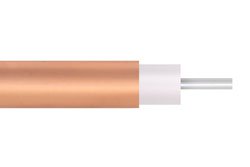 PE-SR141-NM-BULK - 0.141 Semi Rigid Non-Magnetic Cable with Silver Plated Copper Conductor