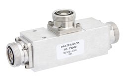 PE-T2000 - Low PIM 20 dB 7/16 DIN Unequal Tapper Optimized For Mobile Networks From 350 MHz to 5.85 GHz Rated to 300 Watts