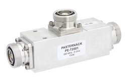 PE-T2001 - Low PIM 15 dB 7/16 DIN Unequal Tapper Optimized For Mobile Networks From 350 MHz to 5.85 GHz Rated to 300 Watts