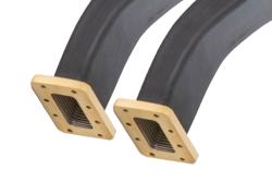 PE-W159TF001-36 - WR-159 Twistable Flexible Waveguide 36 Inch, CMR Flange Operating from 4.9 to 7.05 GHz
