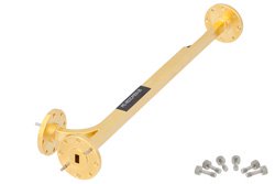 WR-22  Directional Waveguide Coupler UG-383/U 33 GHz to 50 GHz 