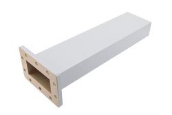 PE-W284TR1001 - 5 Watts WR-284 Waveguide Load 2.6 GHz to 3.95 GHz, Aluminum with CPR-284F Flange