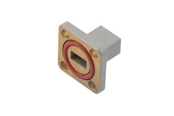 2 Watts WR-28 Waveguide Load 29.4 GHz to 31 GHz, Aluminum with UG Square Cover Flange