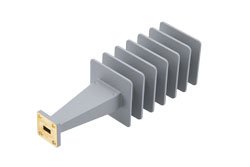 100 Watts WR-28 Waveguide Load 26.5 GHz to 40 GHz, Brass with UG Square Cover Flange