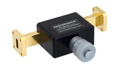 PE-W42PS1001 - 0 to 180 Degree WR-42 Waveguide Phase Shifter, From 18 GHz to 26.5 GHz, With a UG-595/U Flange