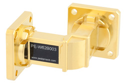 WR-62 Instrumentation Grade Waveguide E-Bend with UG-419/U