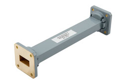 Waveguide Ku-band  WR-75 10.0-15.0 GHZ Straight 5.12" CPR75G on both ends<126> 