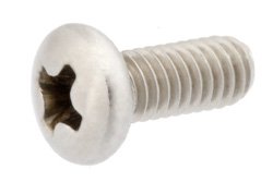 PE1004-1-100PK - 3-56 Stainless Steel Screw 0.25 Inch Long Phillips in 100 Each Packages