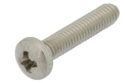 PE1004-3-100PK - 3-56 Stainless Steel Screw 0.5 Inch Long Phillips in 100 Each Packages