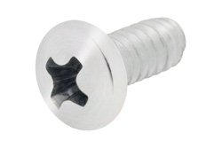 PE1006-1 - 4-40 Zinc Plated Screw 0.25 Inch Long Phillips in 100 Each Packages