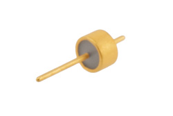PE1015-3 - Hermetic Seal Solder Contact with 0.015" Diameter Full Radius Pin, 0.098" Body Diameter and 0.18" Pin Length