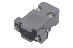PE1036 - Assembled D-Sub Hood Kit, DB9/HD26 Gray