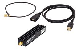 USB Frequency Synthesizer Module, Phase Locked Loop (PLL), 24 GHz to 27 GHz Output, SMA