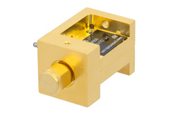 PE13U1000 - Waveguide Up Converter Mixer WR-10 From 75 GHz to 110 GHz, IF From DC to 18 GHz And LO Power of +13 dBm, UG-387/U Flange, W Band