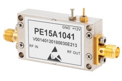 40 dB Gain, 0.7 dB NF, 14 dBm P1dB, 2 GHz to 4 GHz, Low